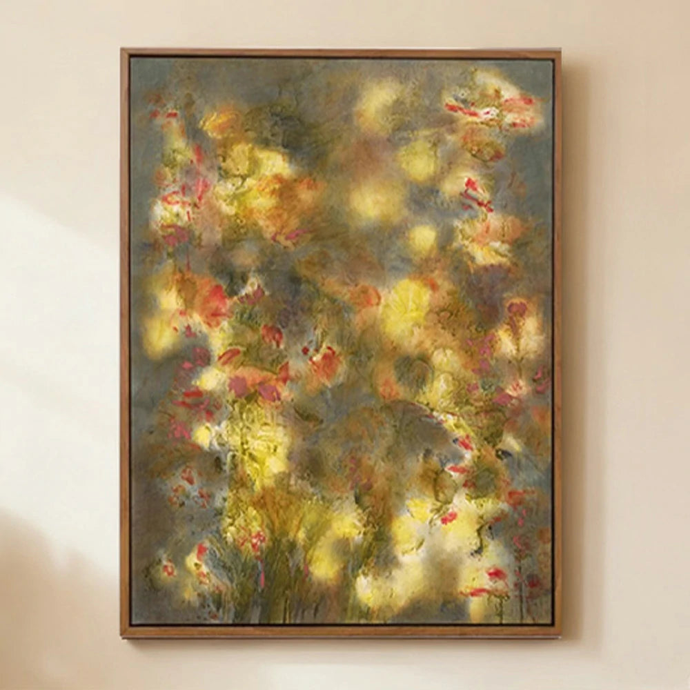 LUXORA Hand-Painted Oil Painting 50/80/120cm - Contemporary Hand-Painted Canvas Enhancing Natural Modern Interiors