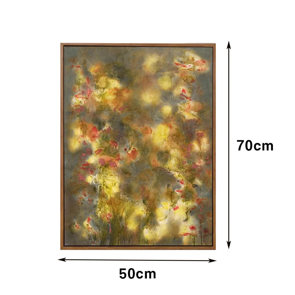 LUXORA Hand-Painted Oil Painting 50/80/120cm - Contemporary Hand-Painted Canvas Enhancing Natural Modern Interiors