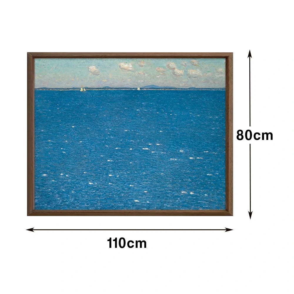 LUXORA Hand-Painted Oil Painting 50/80/120cm - Neutral Abstract Canvas Art Highlighting Gentle Brush and Subtle Texture