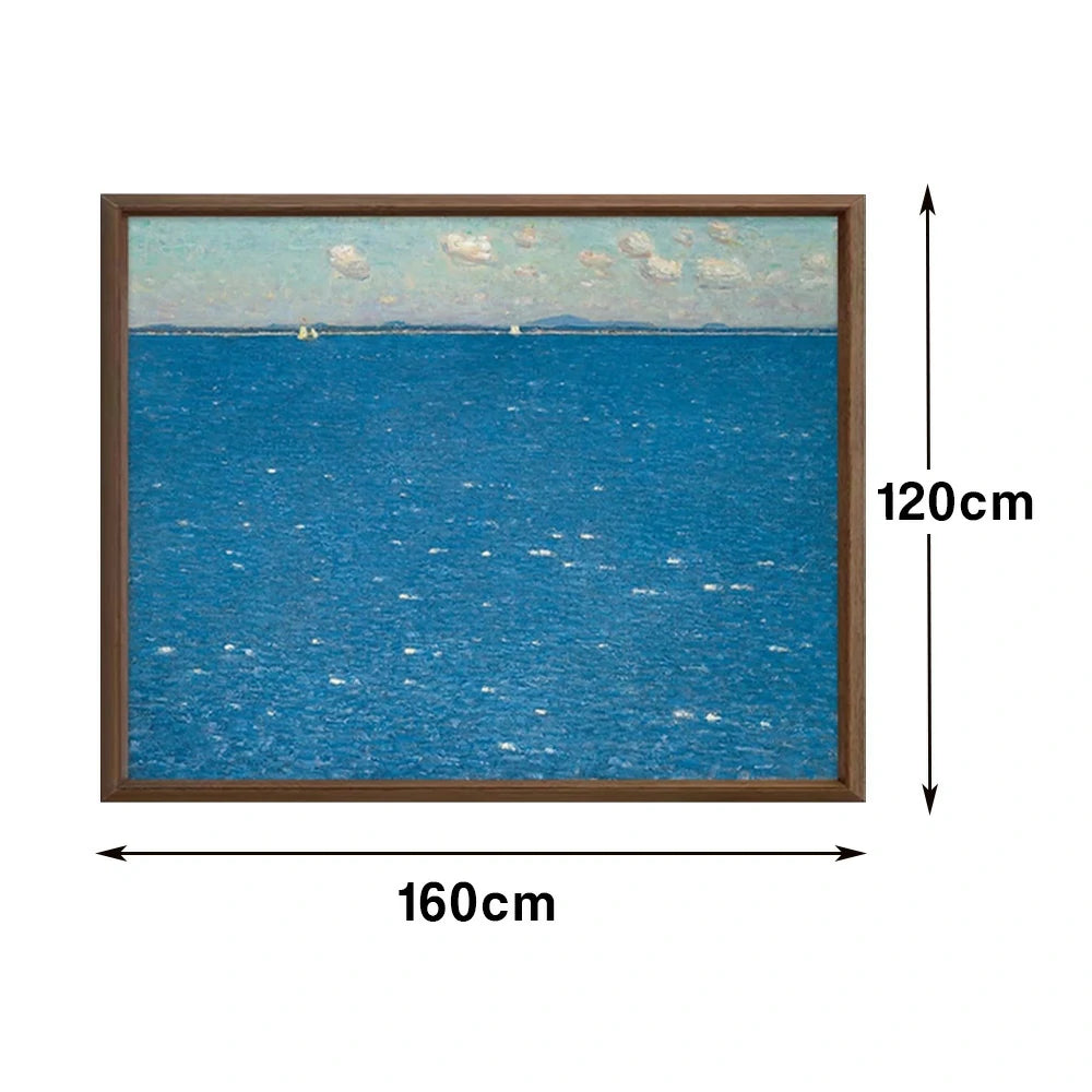 LUXORA Hand-Painted Oil Painting 50/80/120cm - Neutral Abstract Canvas Art Highlighting Gentle Brush and Subtle Texture