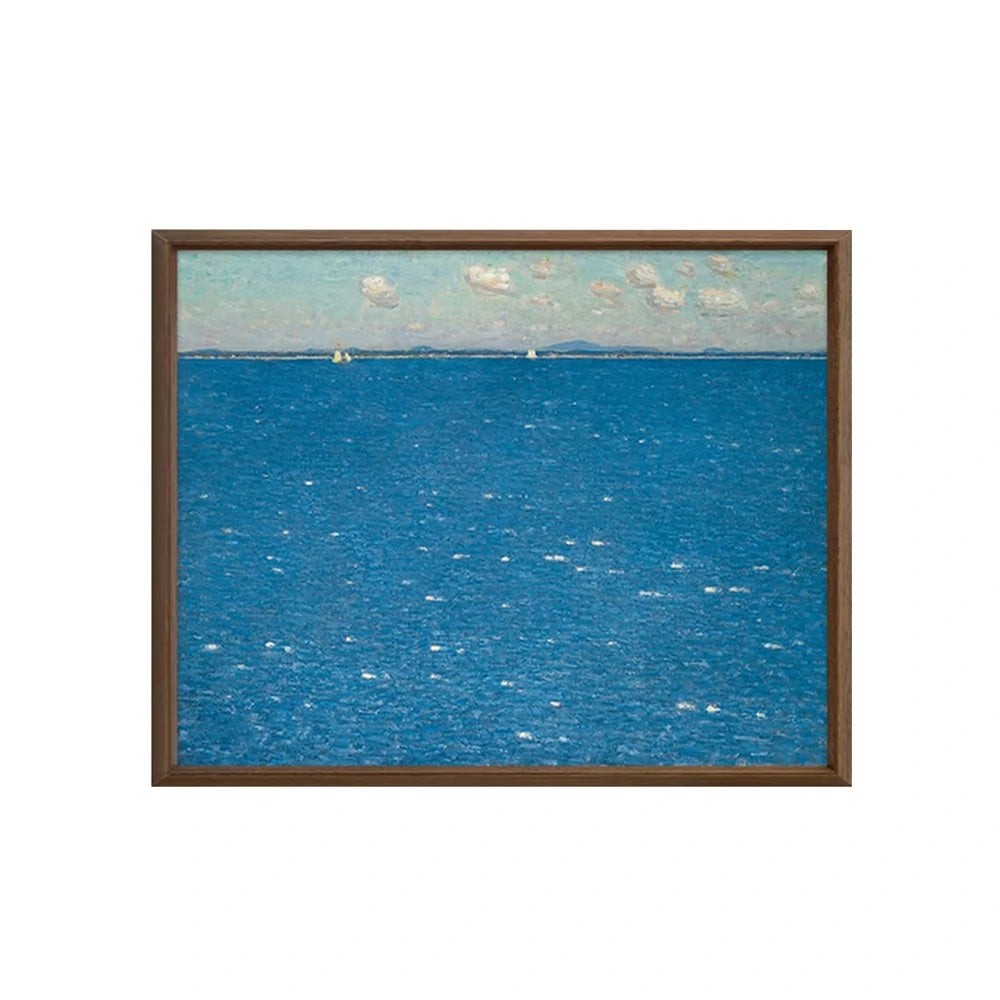 LUXORA Hand-Painted Oil Painting 50/80/120cm - Neutral Abstract Canvas Art Highlighting Gentle Brush and Subtle Texture