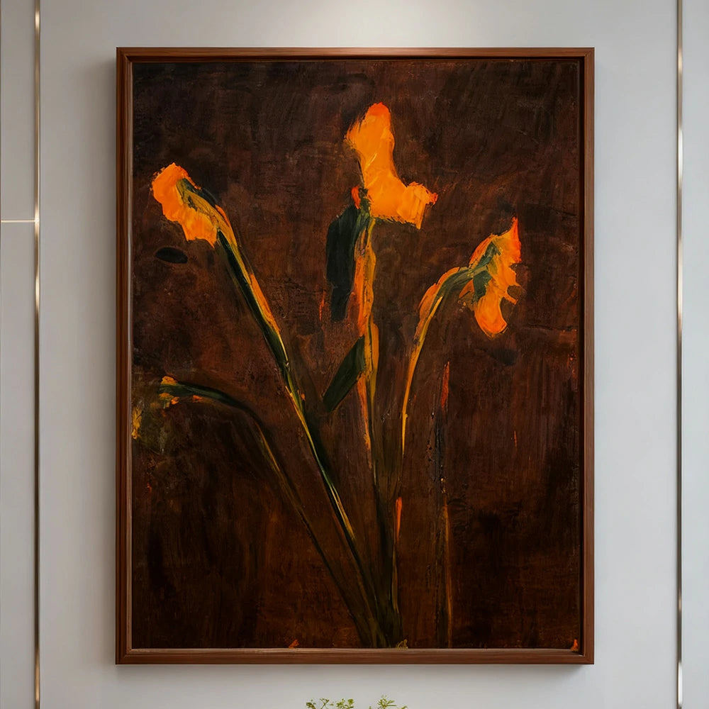 LUXORA Hand-Painted Oil Painting 50/80/120cm - Contemporary Canvas Art Offering Subtle Detail and Timeless Style