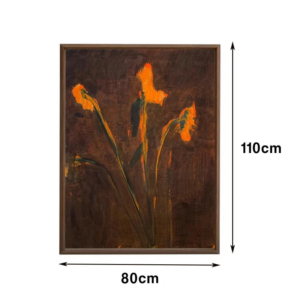 LUXORA Hand-Painted Oil Painting 50/80/120cm - Contemporary Canvas Art Offering Subtle Detail and Timeless Style