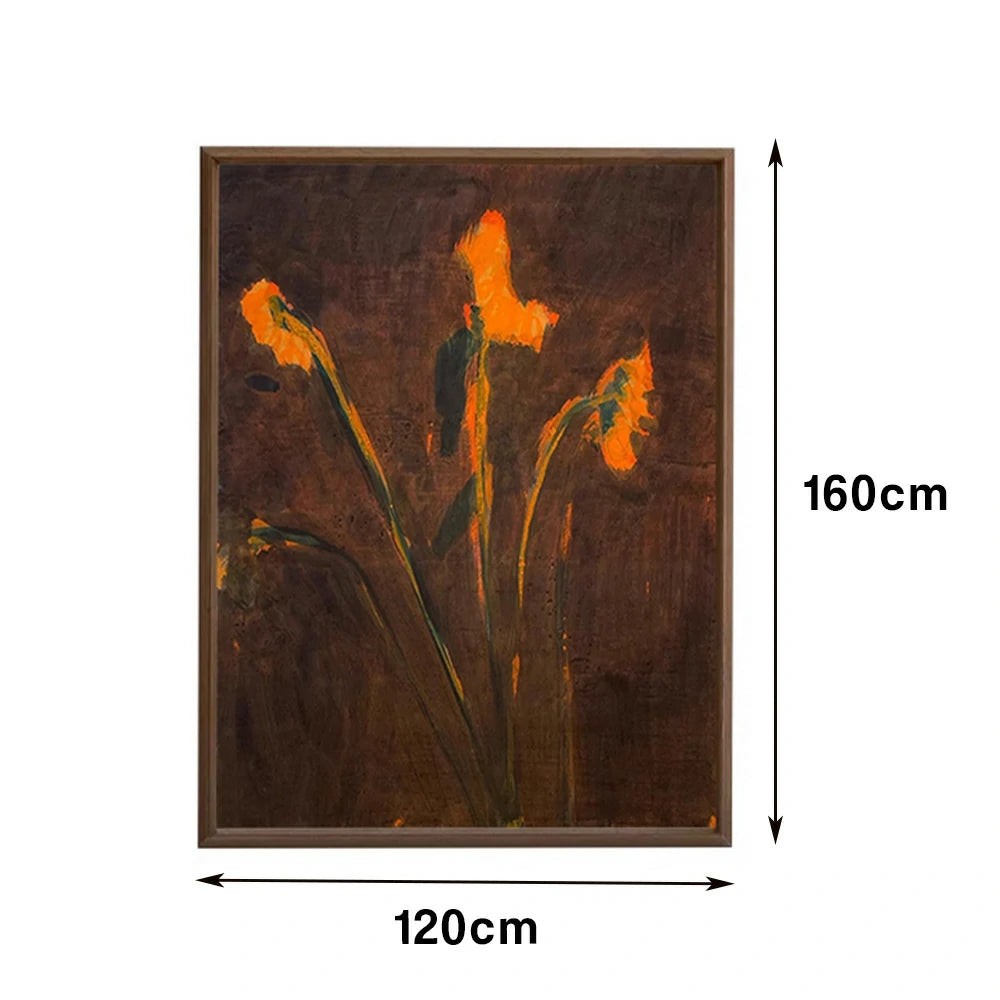 LUXORA Hand-Painted Oil Painting 50/80/120cm - Contemporary Canvas Art Offering Subtle Detail and Timeless Style