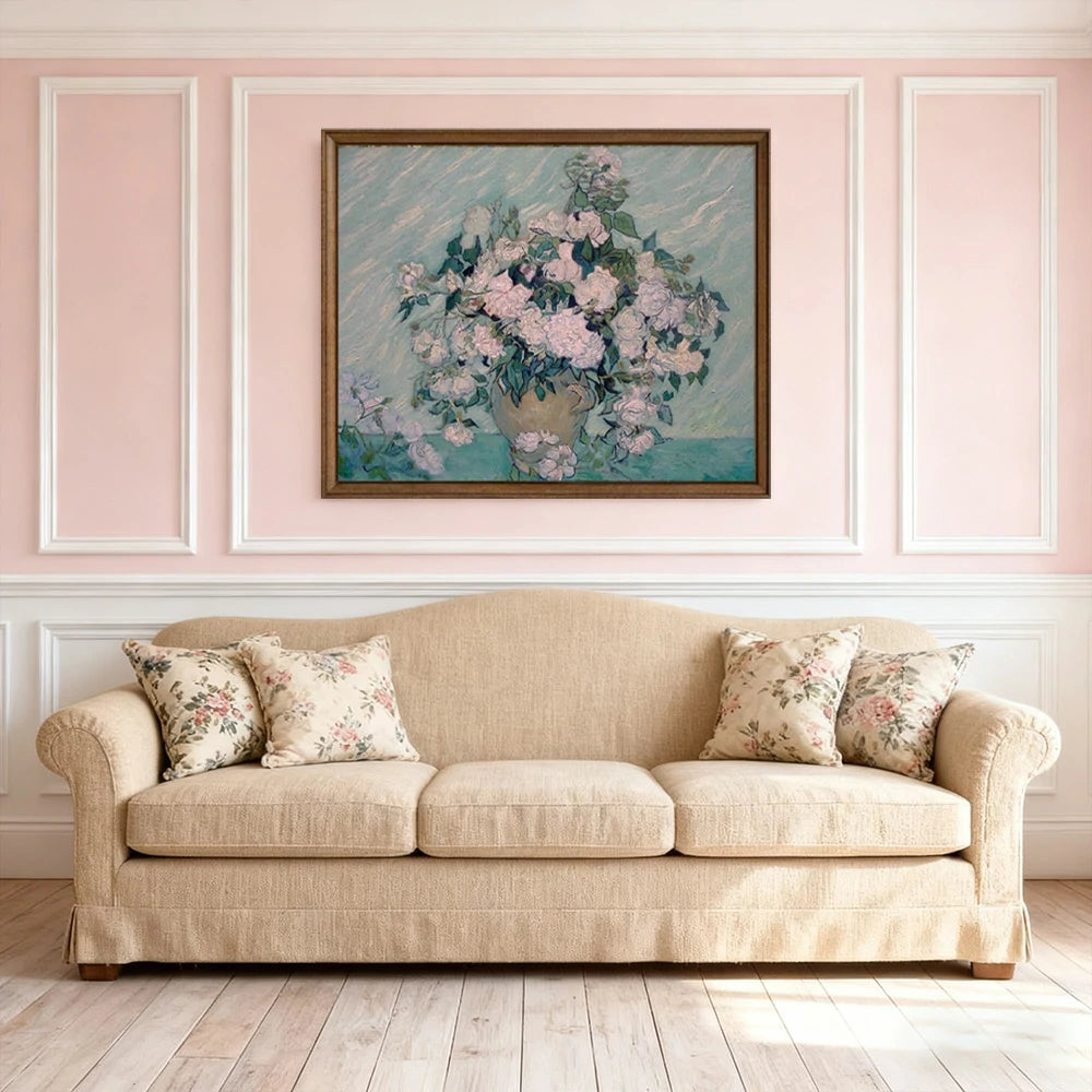 LUXORA Hand-Painted Oil Painting 60/80/100cm - Modern Abstract Artwork That Complements Contemporary Neutral Homes