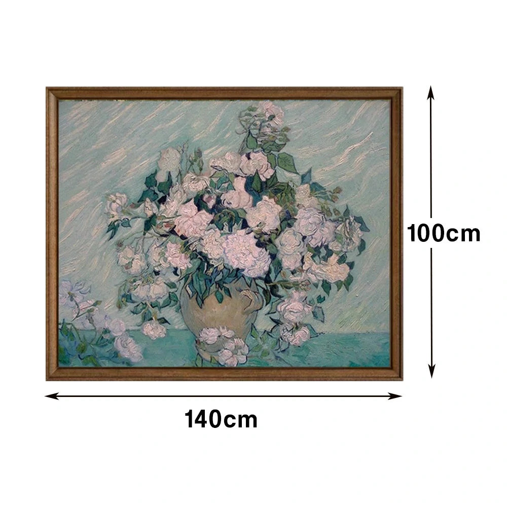 LUXORA Hand-Painted Oil Painting 60/80/100cm - Modern Abstract Artwork That Complements Contemporary Neutral Homes