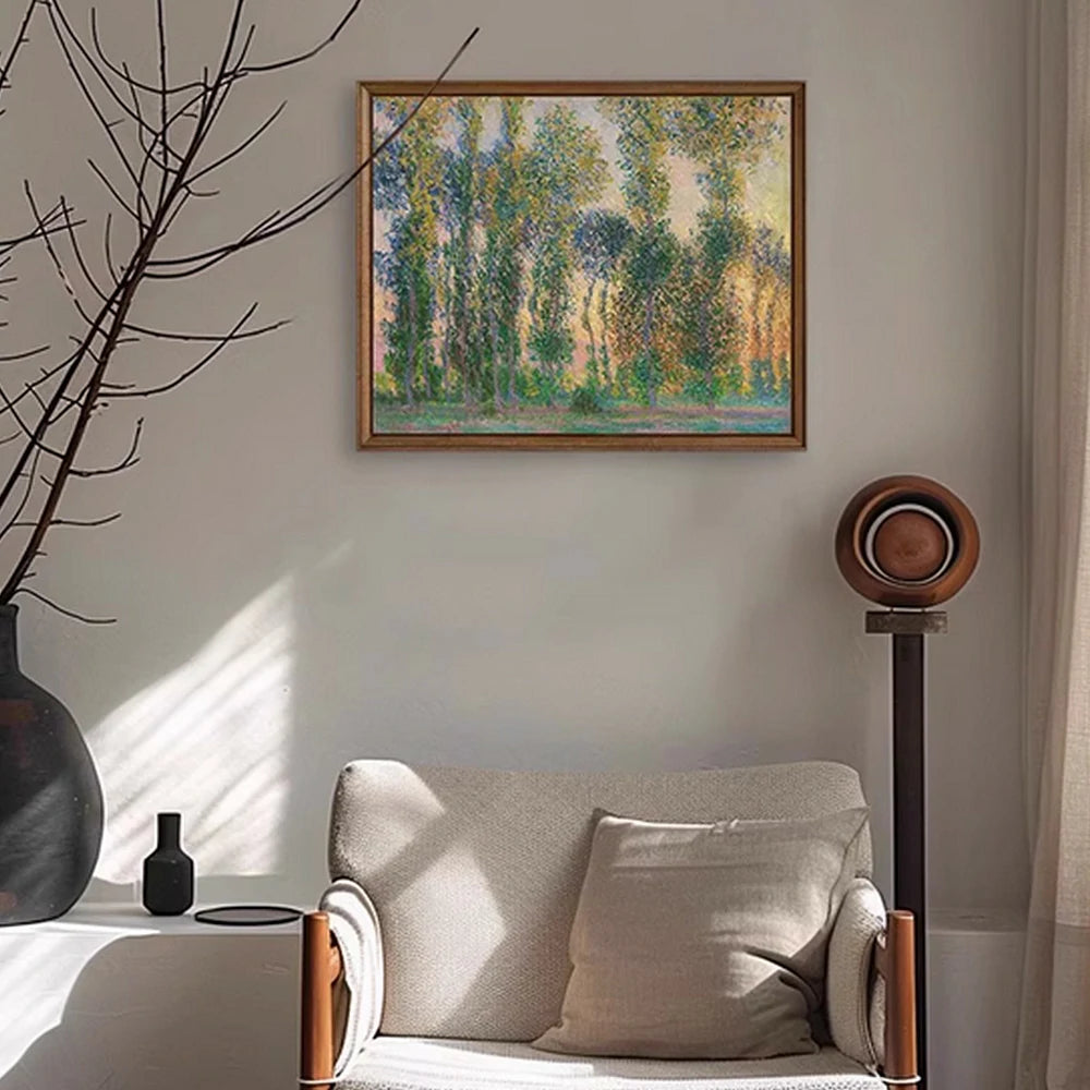 LUXORA Hand-Painted Oil Painting 60/80/100cm - Premium Hand-Painted Piece Designed for Elegant Modern Interiors