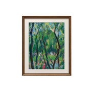 LUXORA Hand-Painted Oil Painting 50/80/120cm - Elegant Abstract Canvas with Muted Palette for a Calm Living Atmosphere