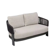 LUXORA 2-Seater Sofa Quick-Dry Deep Comfort Aluminium Frame with Rust-Resistant Powder Coating and Mould-Resistant Fabric