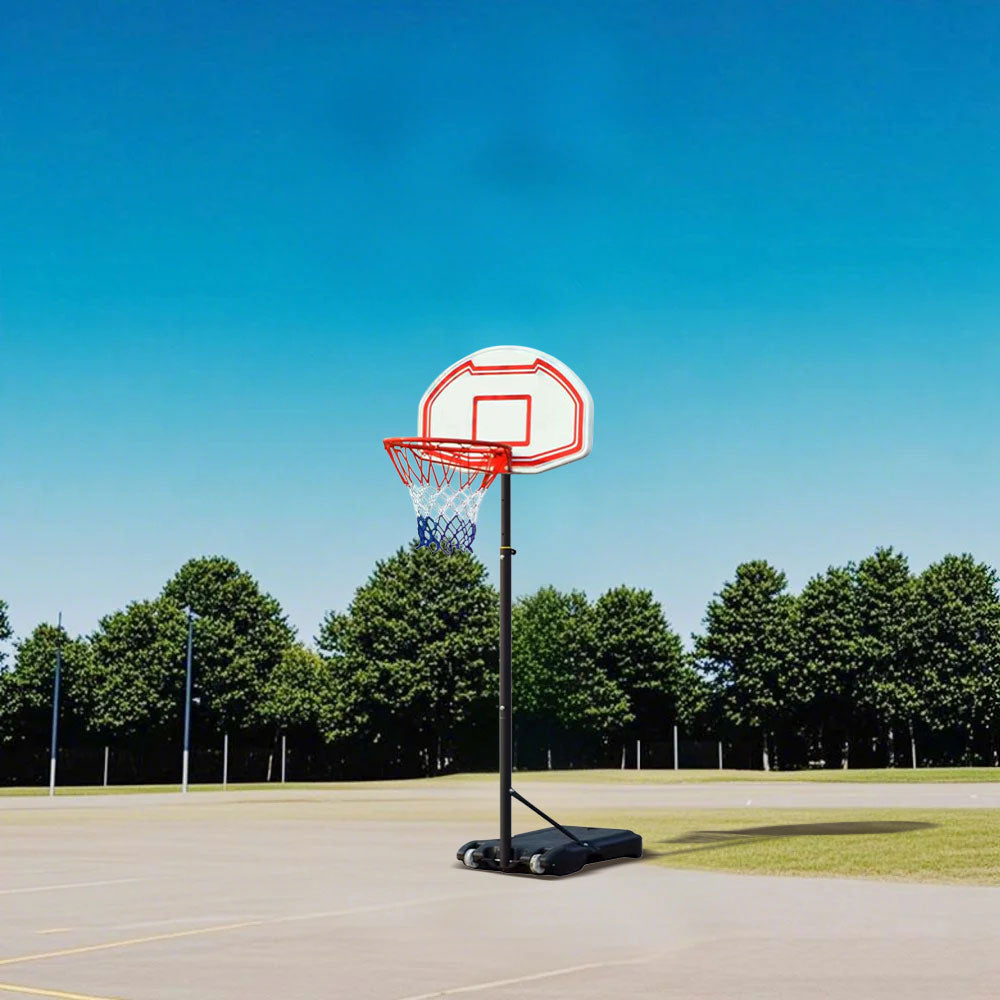 DUNK MASTER M014 Basketball System Portable Basketball Stand Ring Hoop Ironman