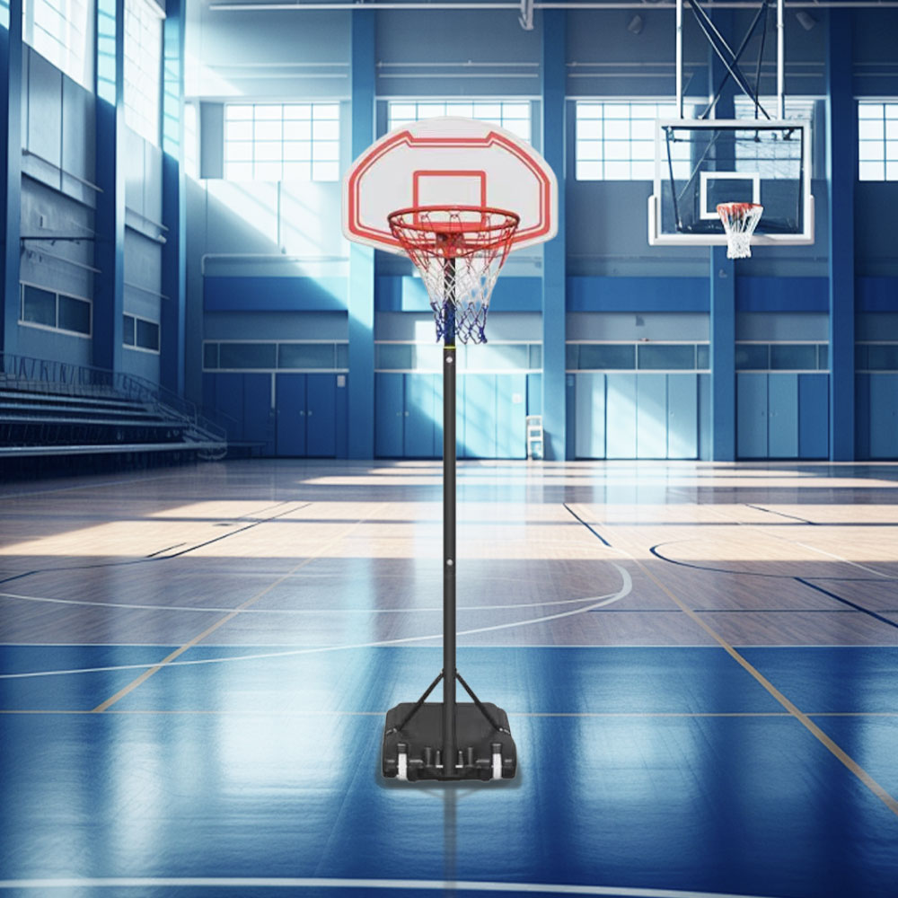 DUNK MASTER M014 Basketball System Portable Basketball Stand Ring Hoop Ironman