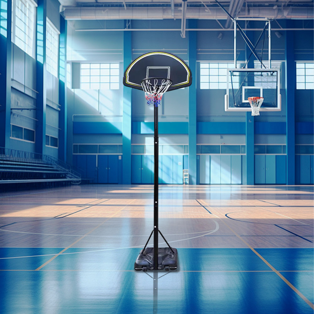DUNK MASTER M015 Basketball System Portable Basketball Stand Ring Hoop Ironman