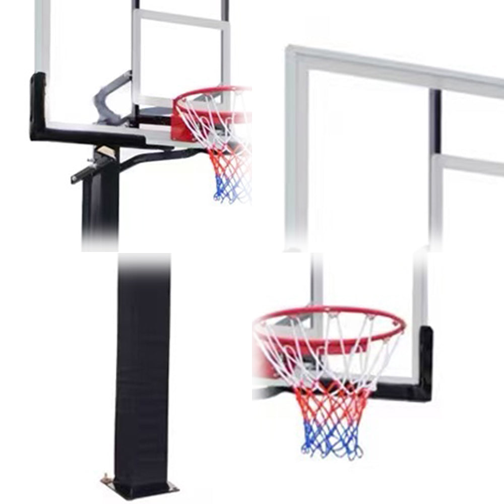 DUNK MASTER M022 Basketball System  In Ground Basketball Stand Ring Hoop Ironman