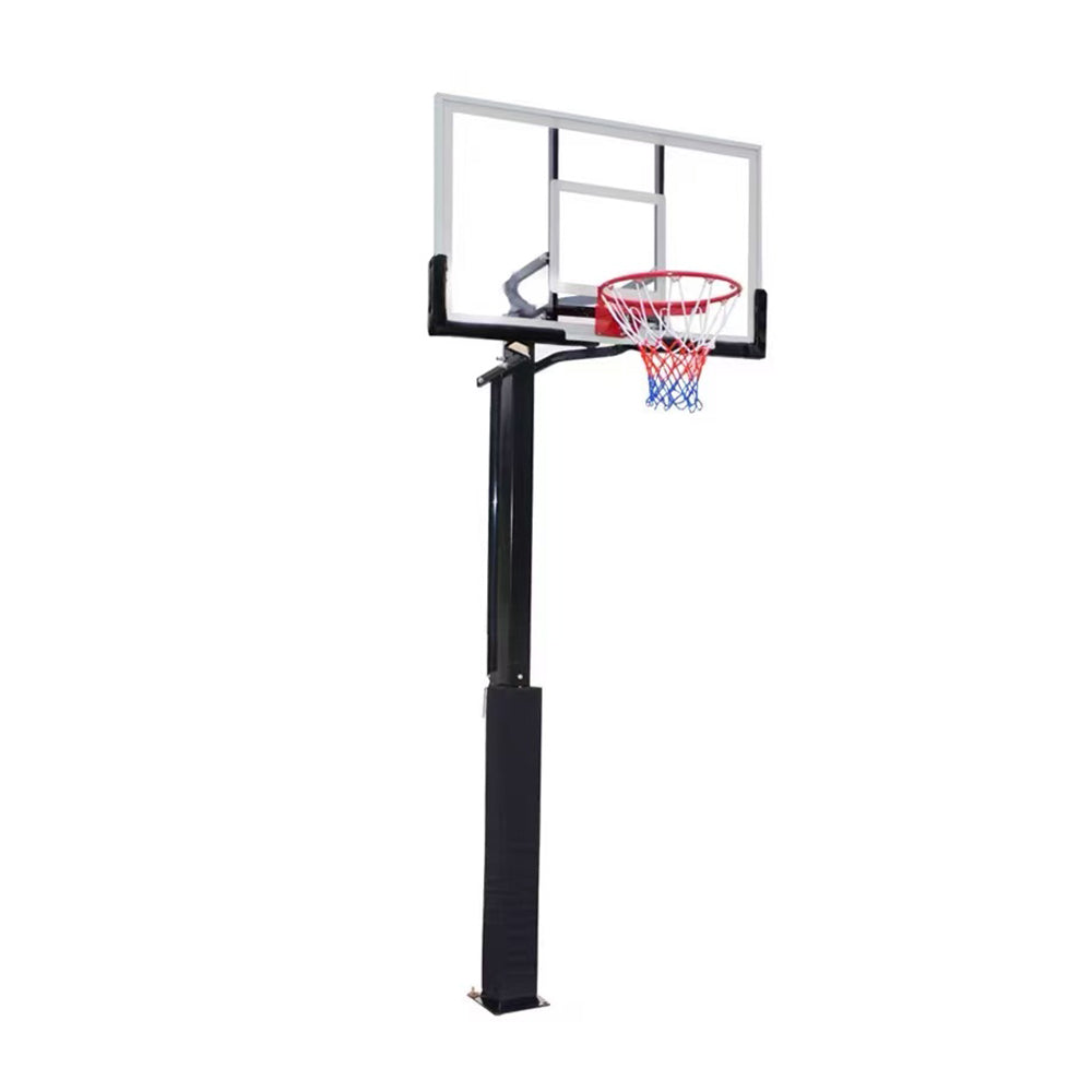 DUNK MASTER M022 Basketball System  In Ground Basketball Stand Ring Hoop Ironman
