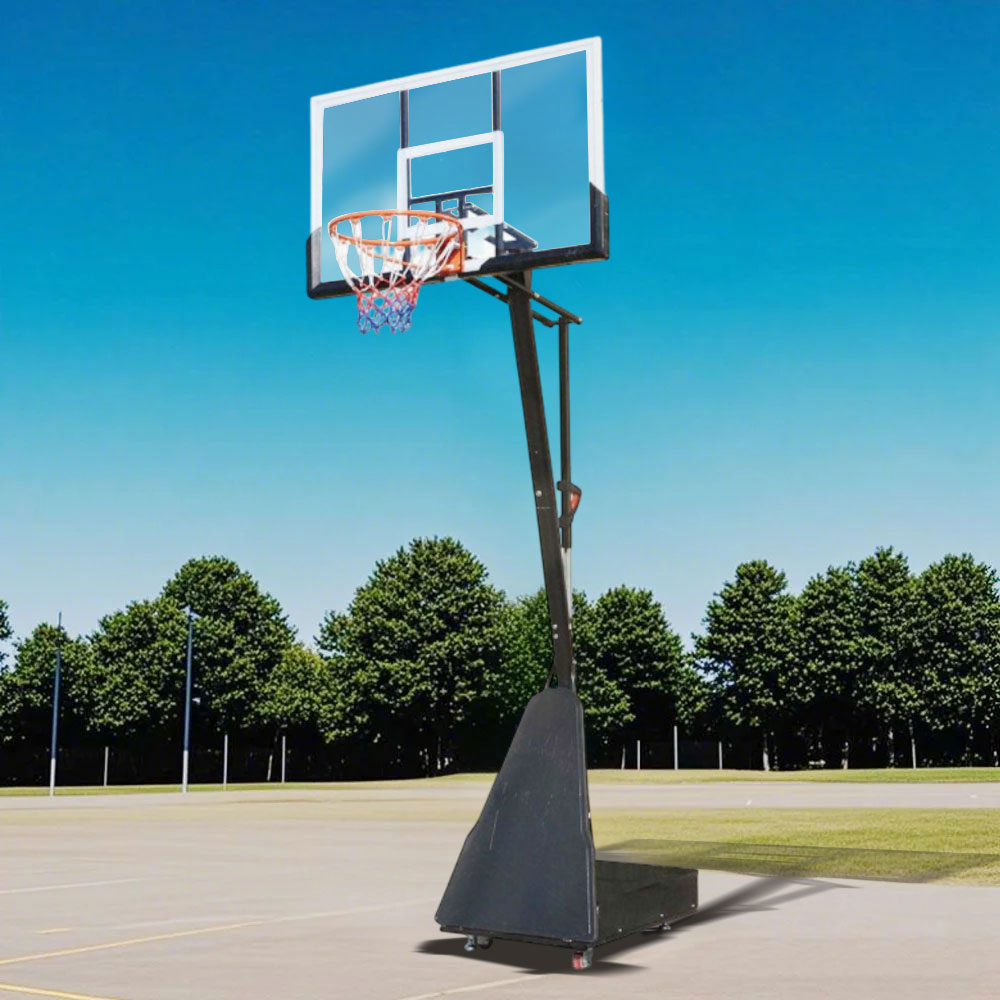 DUNK MASTER M024S Basketball System Portable Basketball Stand Ring Hoop Ironman