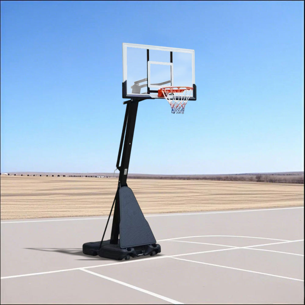 DUNK MASTER M027 Basketball System Portable Basketball Stand Ring Hoop Ironman