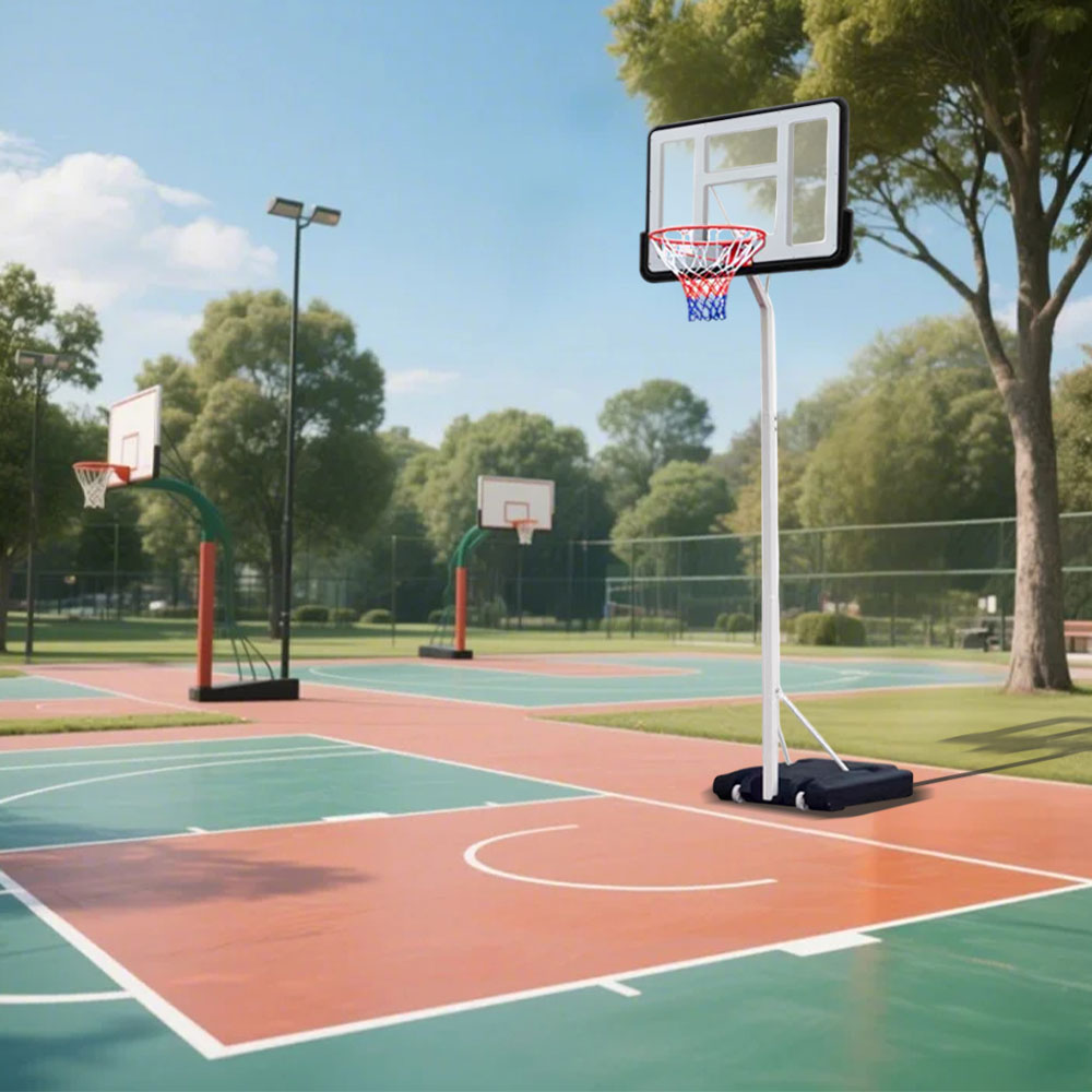 DUNK MASTER M035 Basketball System Portable Basketball Stand Ring Hoop Ironman