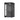 MODERA BLK-131221 Glass Panel 1.3x1.2m Soundproof Office Meeting Booth w/ Lighting, Ventilation & Casters - Black