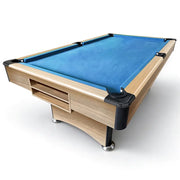 Customer Return Product - CUETIQ P038 8FT 3-in-1 Foldable Pool Table, Snooker Table, Billiards Table, Table Tennis Table & Dining Table