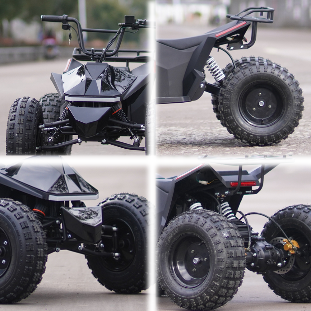 MOVO MY-T 800W Brushless Differential Motor Quad Bike-Black