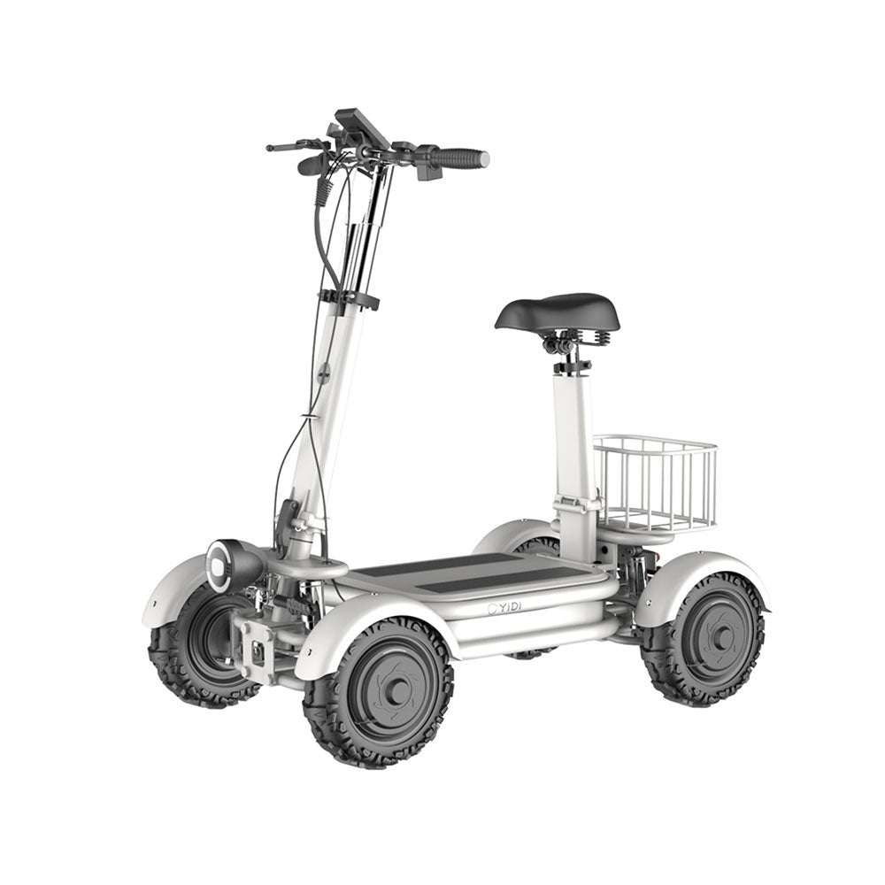 Yidi YIDI D4 1000W 48V 30Ah/40Ah/50Ah 11-inch Lithium Battery Foldable Whit ...