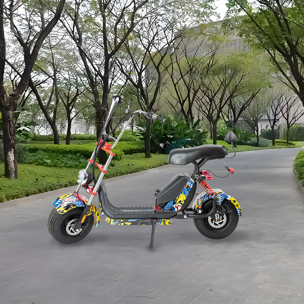 GLIDER HALLEY MY S7 1000W 48V 12-20AH  Lithium Battery Electric Motorbike/Motorcycle/Scooter Cruise at 25km/h - Unlock More Power (Details Inside)*