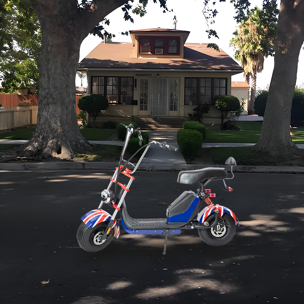 GLIDER HALLEY MY S7 1000W 48V 12-20AH  Lithium Battery Electric Motorbike/Motorcycle/Scooter Cruise at 25km/h - Unlock More Power (Details Inside)*