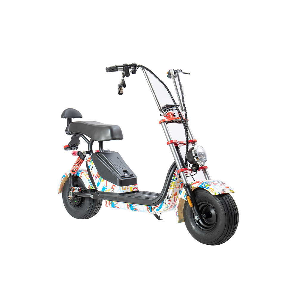 GLIDER HALLEY MY S7 1000W 48V 12-20AH  Lithium Battery Electric Motorbike/Motorcycle/Scooter Cruise at 25km/h - Unlock More Power (Details Inside)*