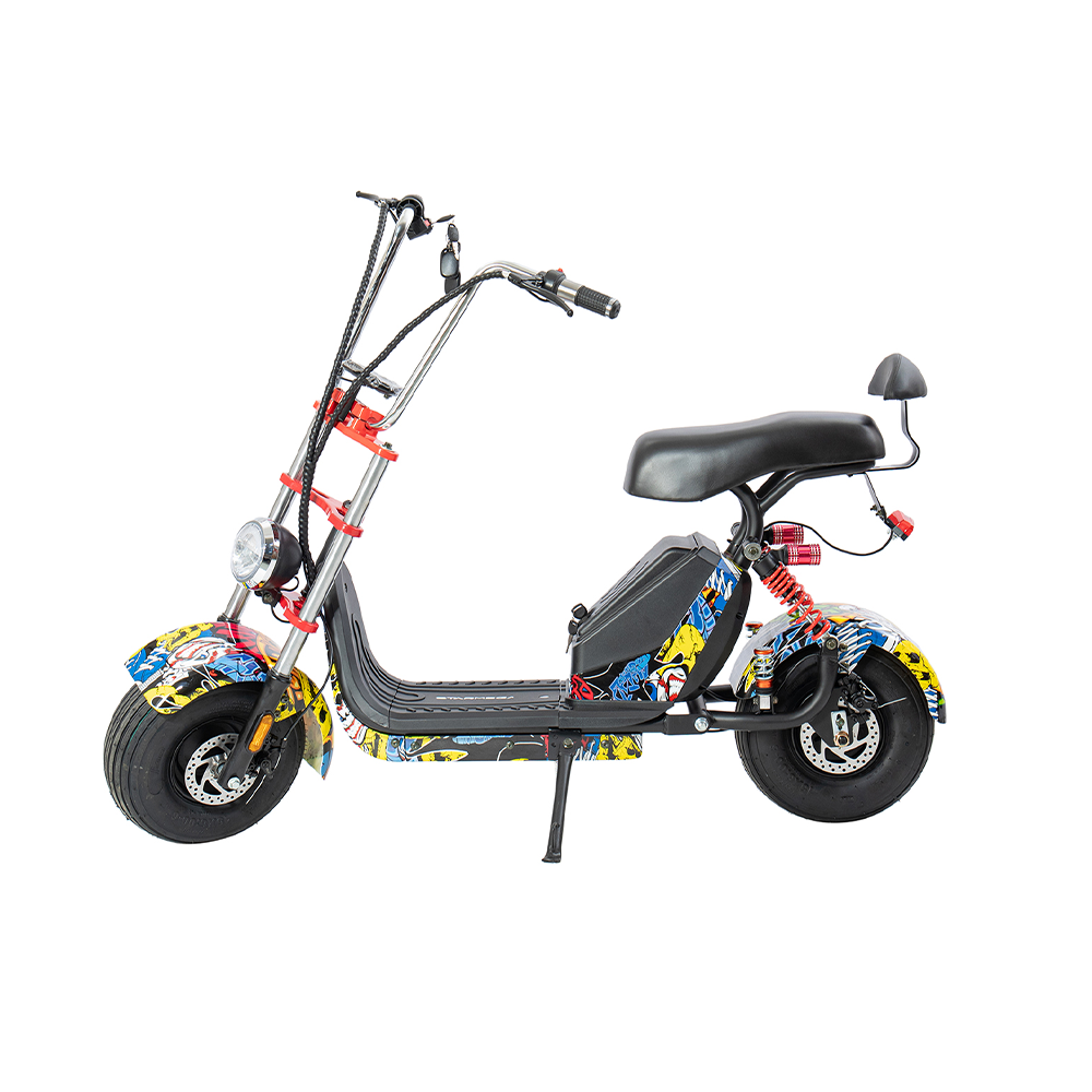 GLIDER HALLEY MY S7 1000W 48V 12-20AH  Lithium Battery Electric Motorbike/Motorcycle/Scooter Cruise at 25km/h - Unlock More Power (Details Inside)*