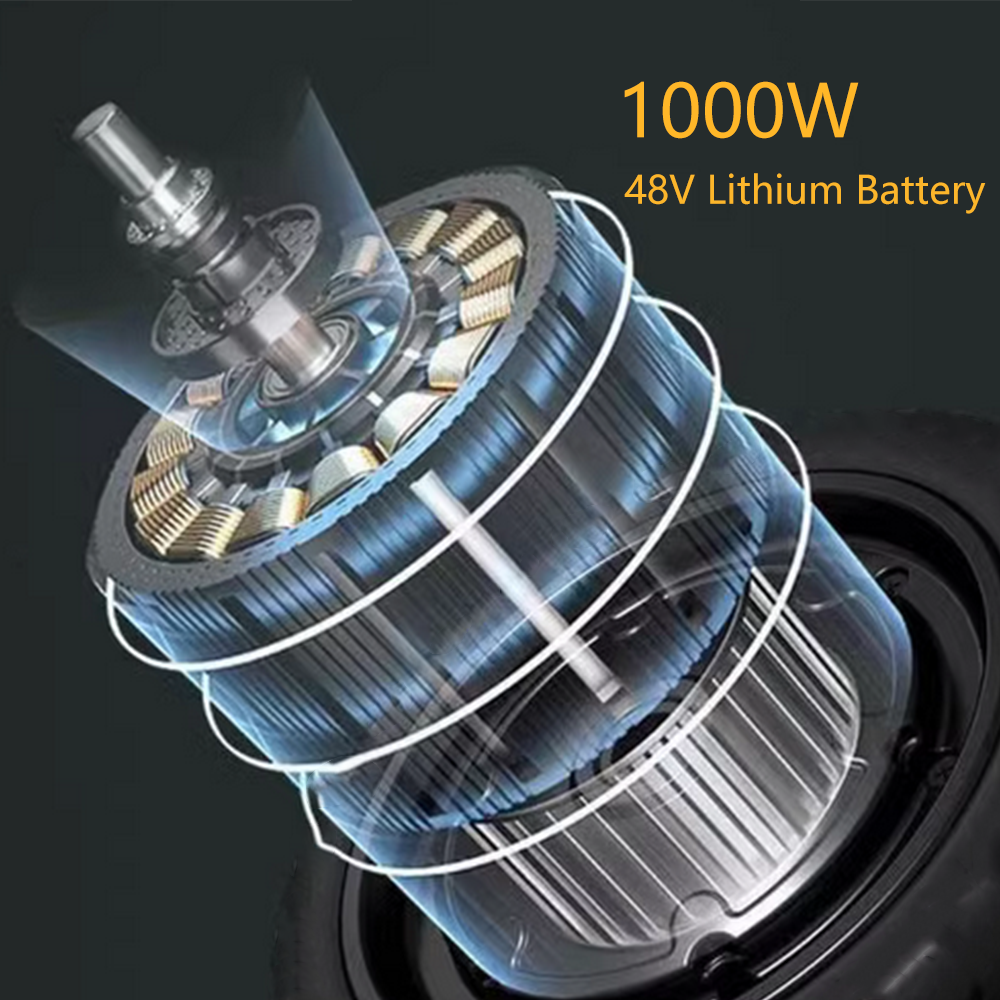 GLIDER HALLEY MY X17 1000W 48V 12-15.6AH T Lithium Battery Three wheels/ With Rear Basket Electric Motorbike/Motorcycle/Scooter Cruise at 25km/h - Unlock More Power (Details Inside)*