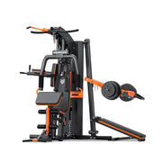 MERIDIAN M3 Multi-Function Workout Weight Station Exercise Fitness Training Bench Home Gym Smith Machine