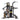MERIDIAN M6 Weight Training Multifunction System Exercise Workout Fitness Home Gym - Black&Yellow