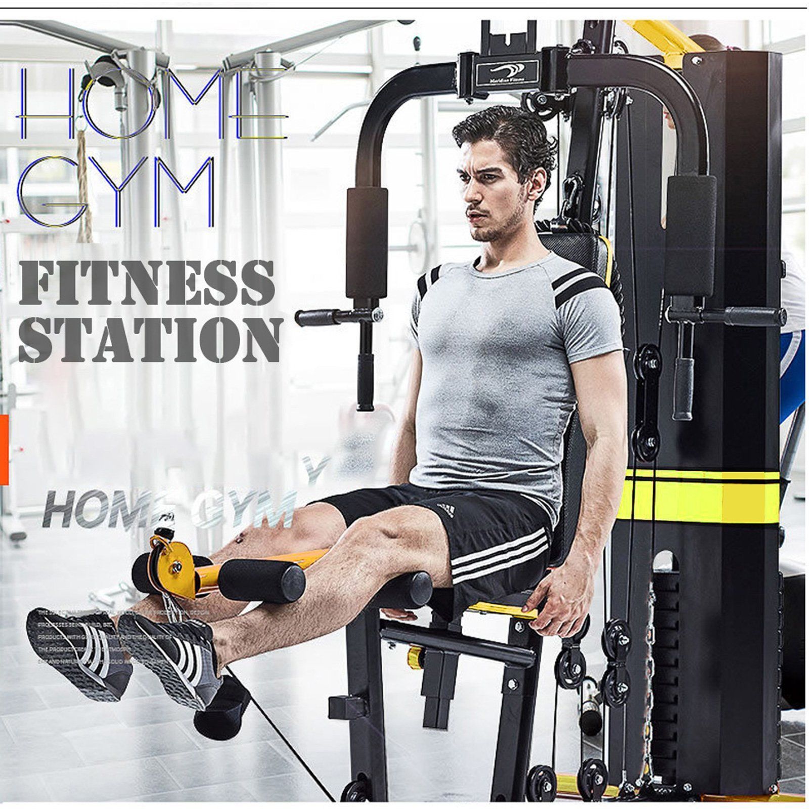 MERIDIAN Multifunction System Weight Training Exercise Workout Fitness M5 Home Gym Smith Machine