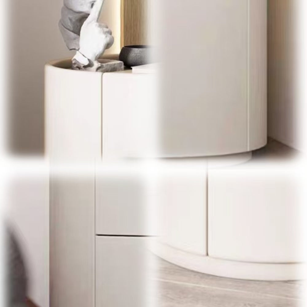 LIVARA NT1388 Multi-Layer Solid Wood E1-Grade Board Soft-Closing Drawer Guides - Bedside Table