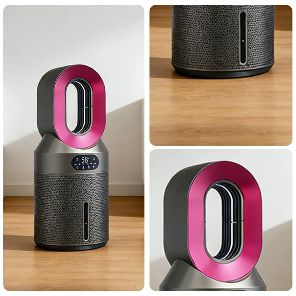 NEVORA Mist-Free Humidifier AI Smart Humidity Control, 900ml/h Fast Moisture, Ultra Quiet for Baby - Purple