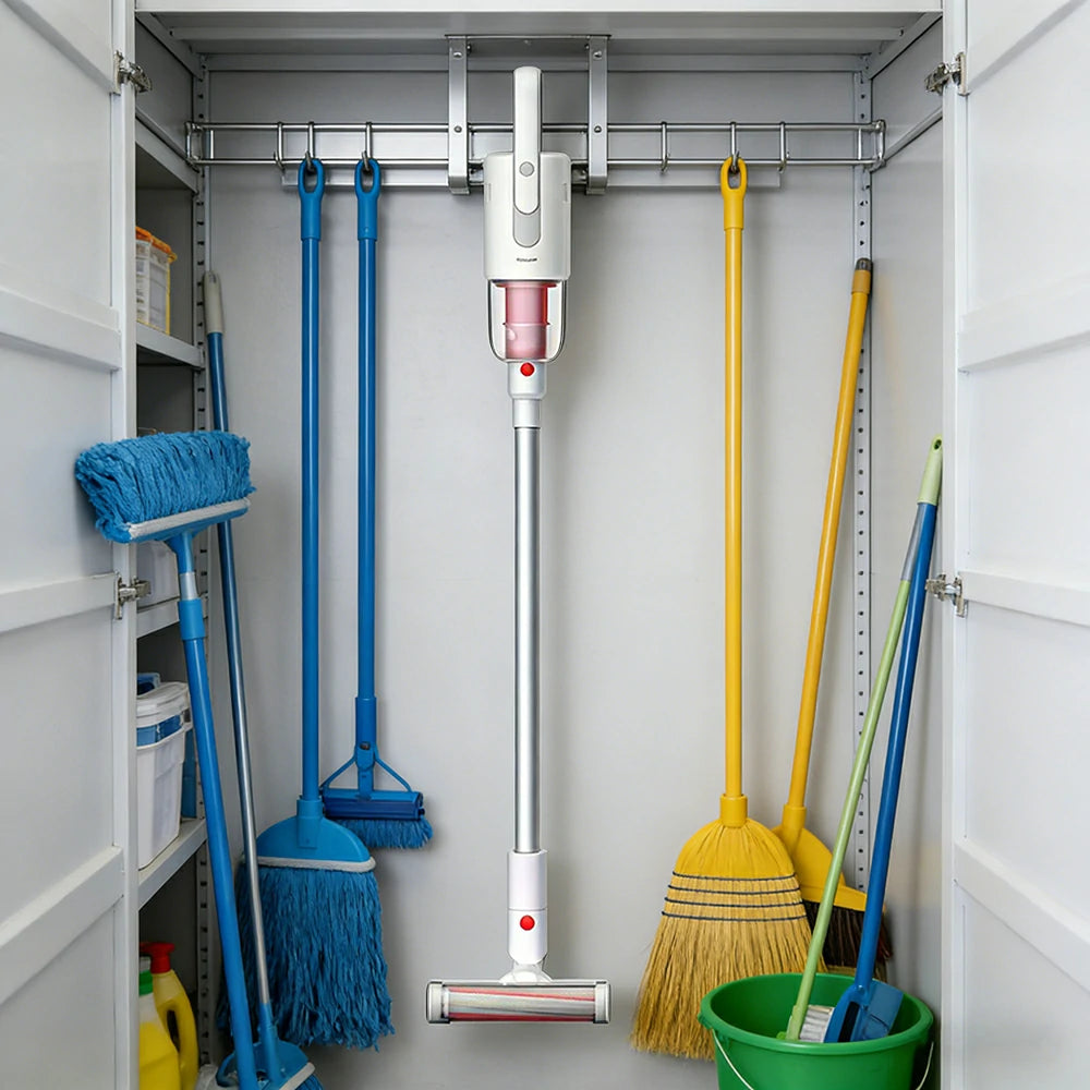 NEVORA Cordless Vacuum Cleaner with 9000Pa Suction Cyclonic Filtration and Washable Dust Cup