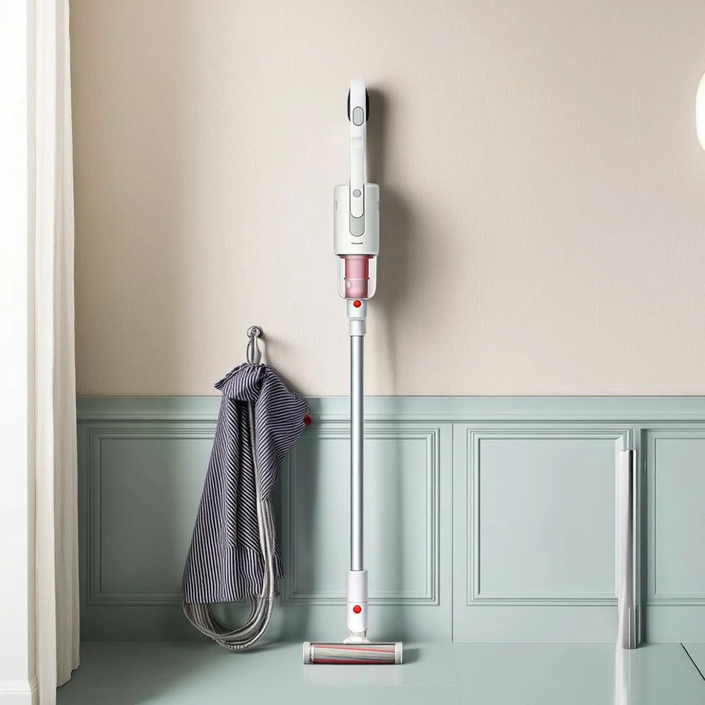 NEVORA Cordless Vacuum Cleaner with 9000Pa Suction Cyclonic Filtration and Washable Dust Cup