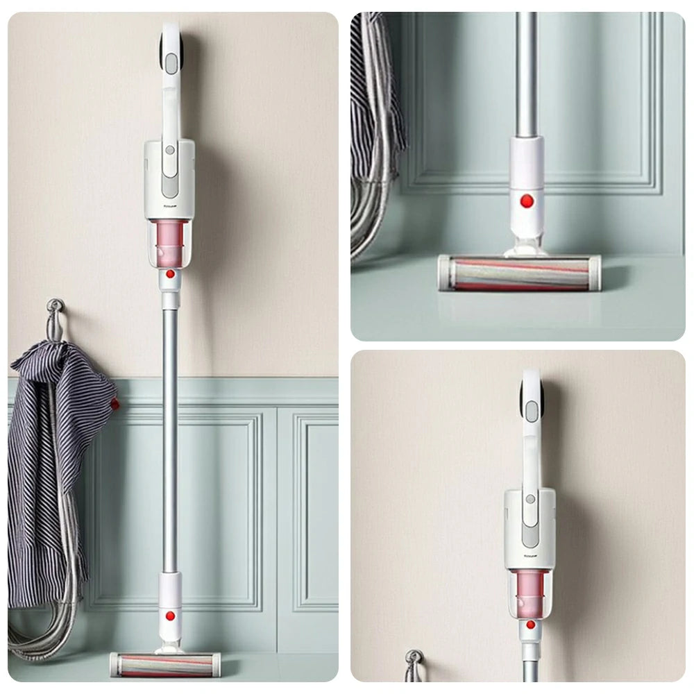 NEVORA Cordless Vacuum Cleaner with 9000Pa Suction Cyclonic Filtration and Washable Dust Cup