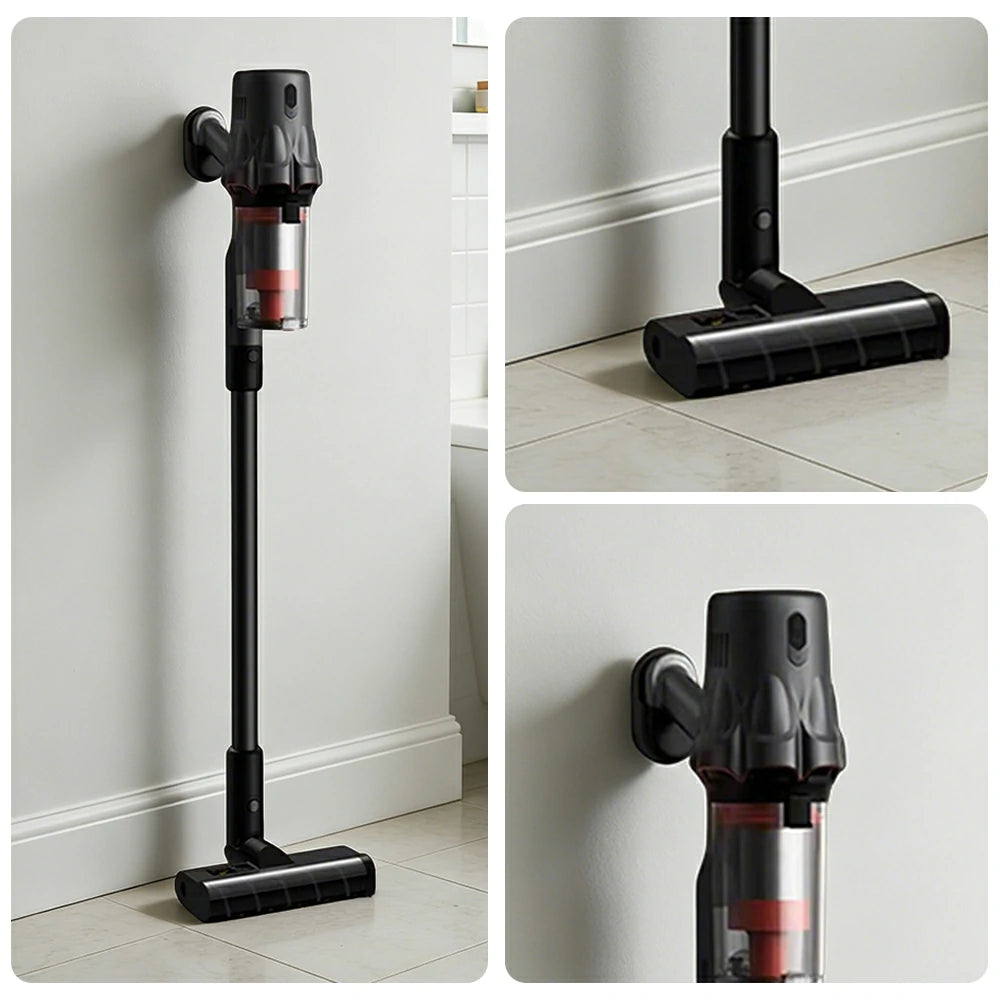 NEVORA Smart Vacuum Cleaner with Optical Detection 23kPa Suction High Speed Roller Brush Mite Removal