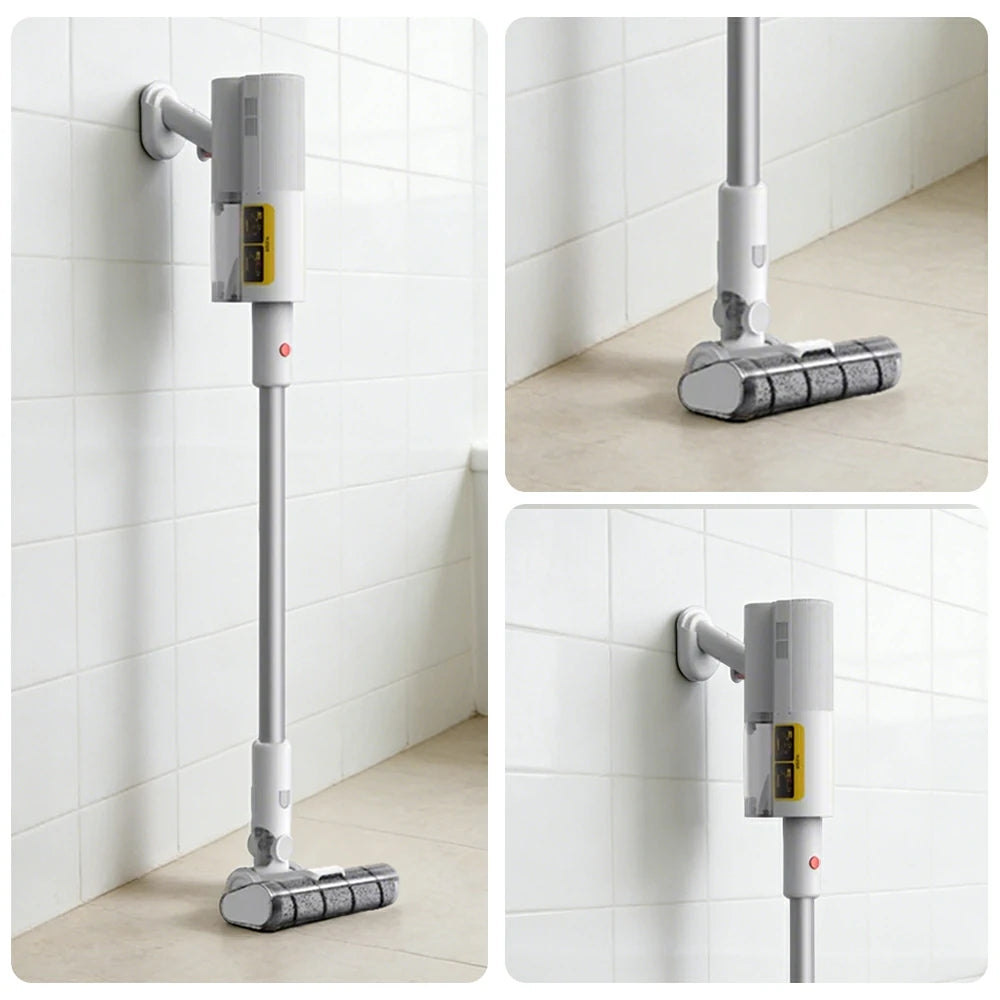 NEVORA Cordless Vacuum Cleaner with 17kPa Suction Brushless Motor Soft Roller and LED Headlight