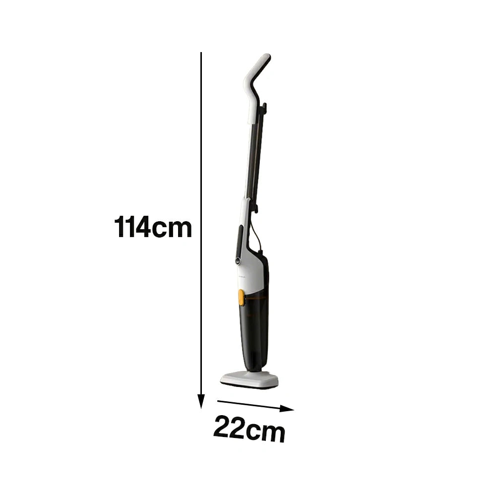 NEVORA Corded Vacuum Cleaner with 100AW Suction 1.2L Large Dust Cup ABS Body Pet Hair Friendly Design