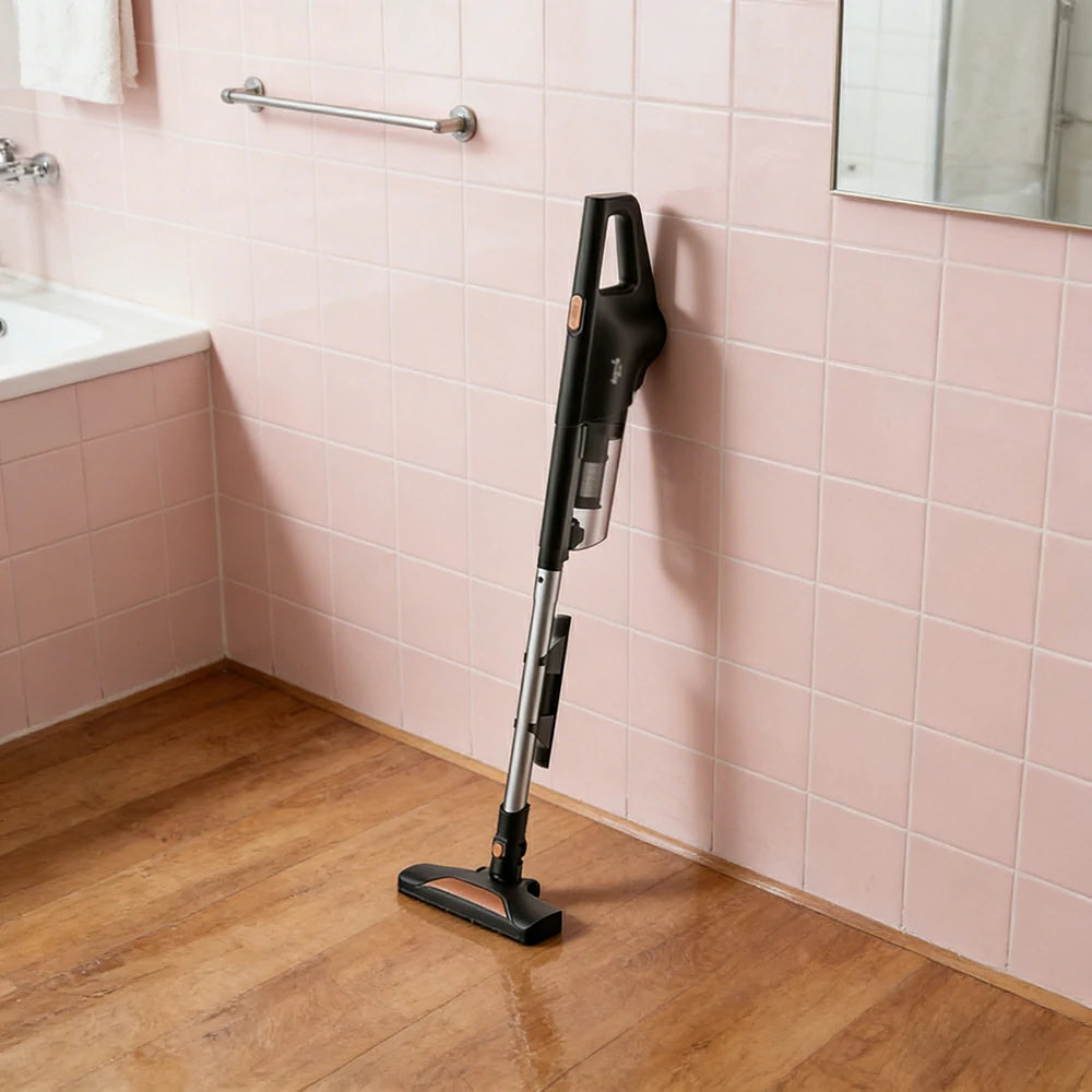 NEVORA 2-in-1 Vacuum Cleaner Upright and Handheld with Multi Stage Filtration Stainless Steel Airflow Design