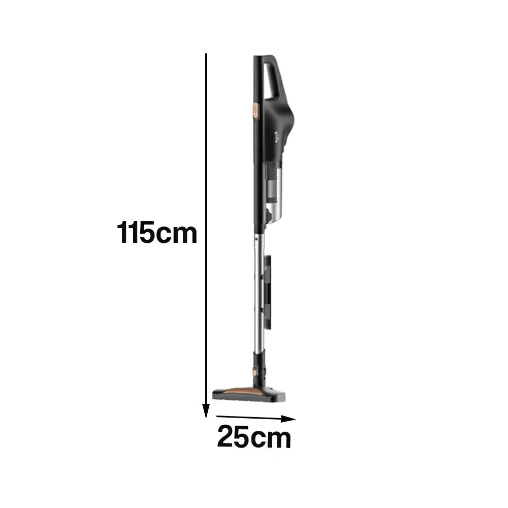NEVORA 2-in-1 Vacuum Cleaner Upright and Handheld with Multi Stage Filtration Stainless Steel Airflow Design