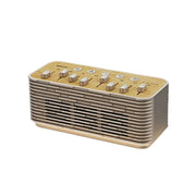 NEVORA White Noise Bluetooth Speaker Dual Speakers Rhythm Lighting Sleep and Meditation Design - Coffee