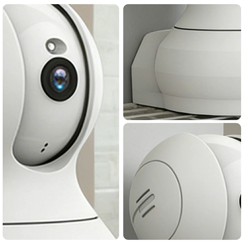 NEVORA Smart Indoor Security Camera Ultra HD AI Detection with Pan Tilt Control and Two Way Audio