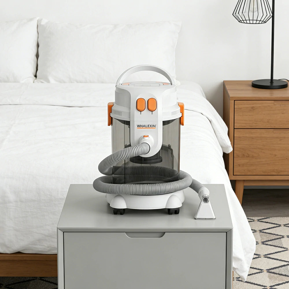 NEVORA Fabric Cleaner 1600W 39900Pa Suction 6-Layer Filtration with Auto Dust-Cleaning