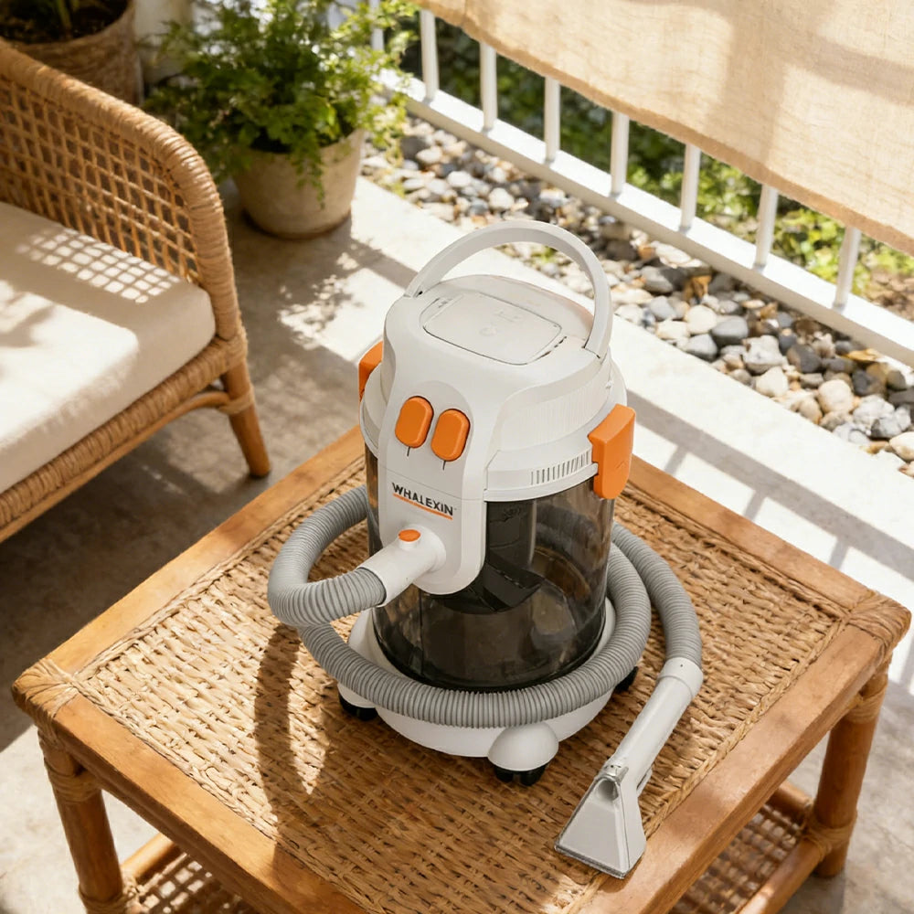 NEVORA Fabric Cleaner 1600W 39900Pa Suction 6-Layer Filtration with Auto Dust-Cleaning