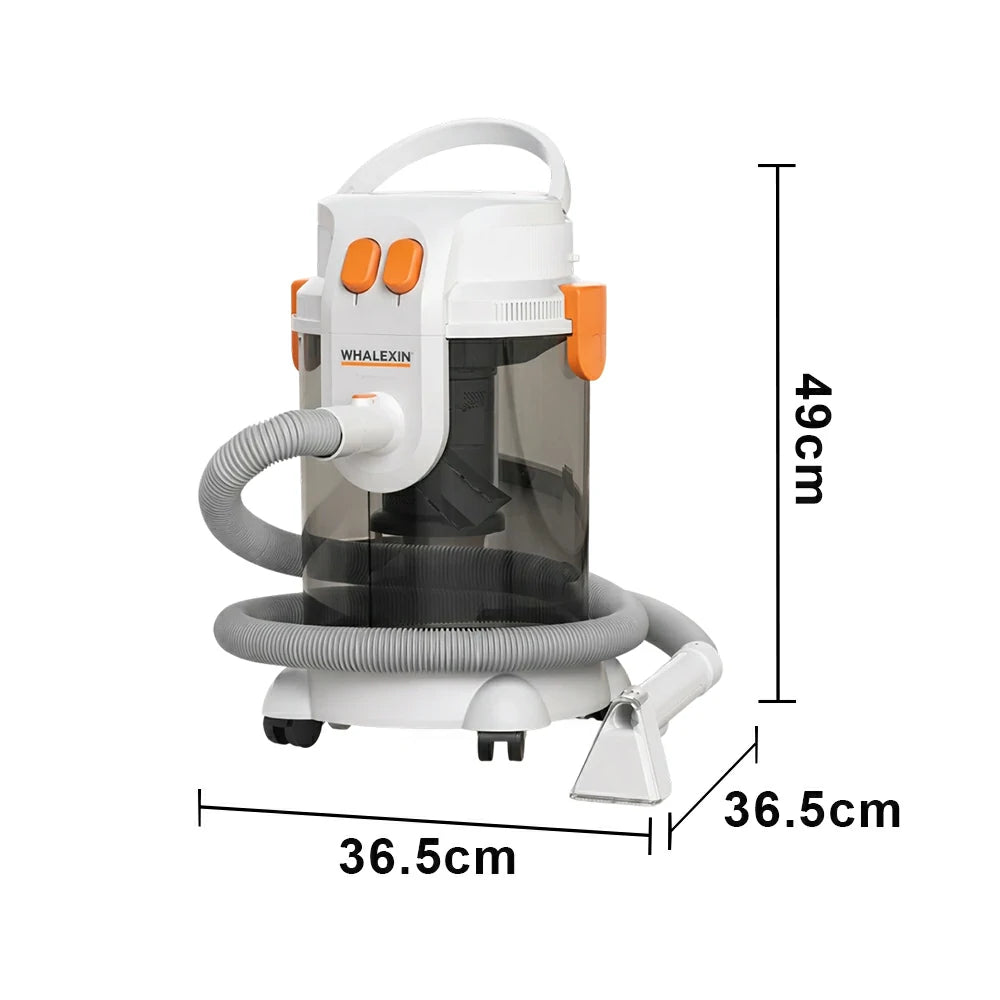 NEVORA Fabric Cleaner 1600W 39900Pa Suction 6-Layer Filtration with Auto Dust-Cleaning
