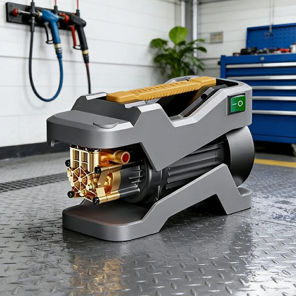 NEVORA High Pressure Washer with 1800W Brushless Water Cooled Motor Auto Start Stop and Boosted Pressure System