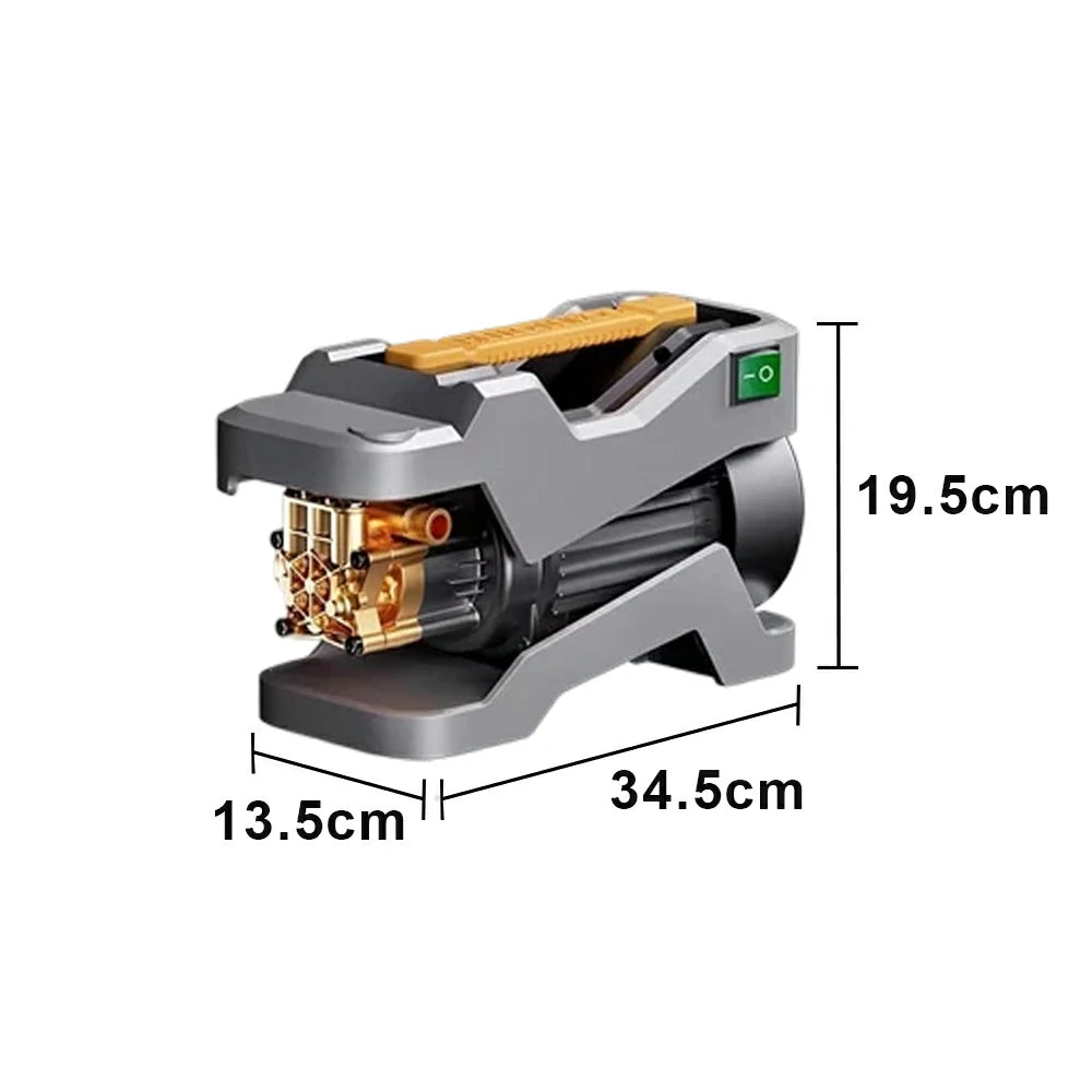NEVORA High Pressure Washer with 1800W Brushless Water Cooled Motor Auto Start Stop and Boosted Pressure System